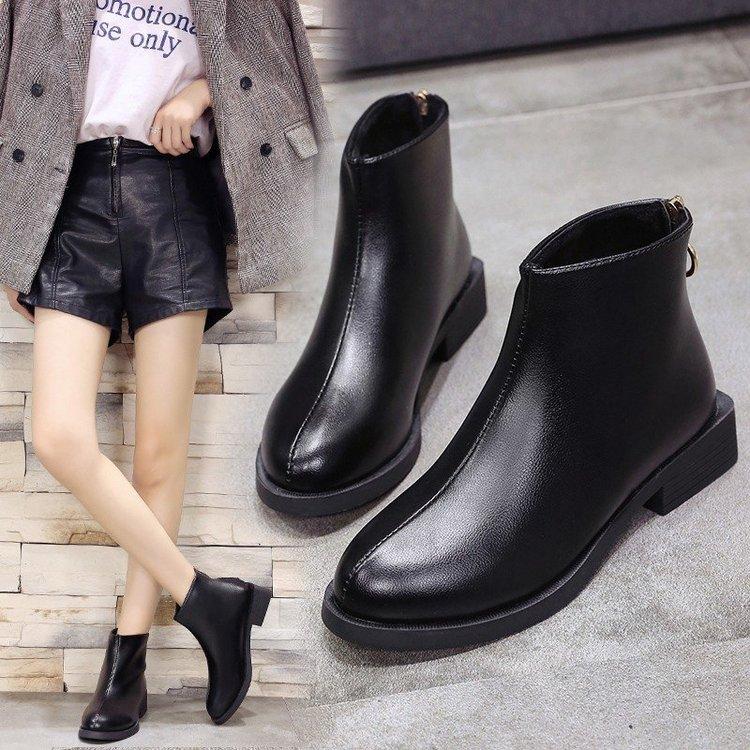 Giày Bốt Cổ Cao Thiết Kế Thời Trang Dành Cho Nữ