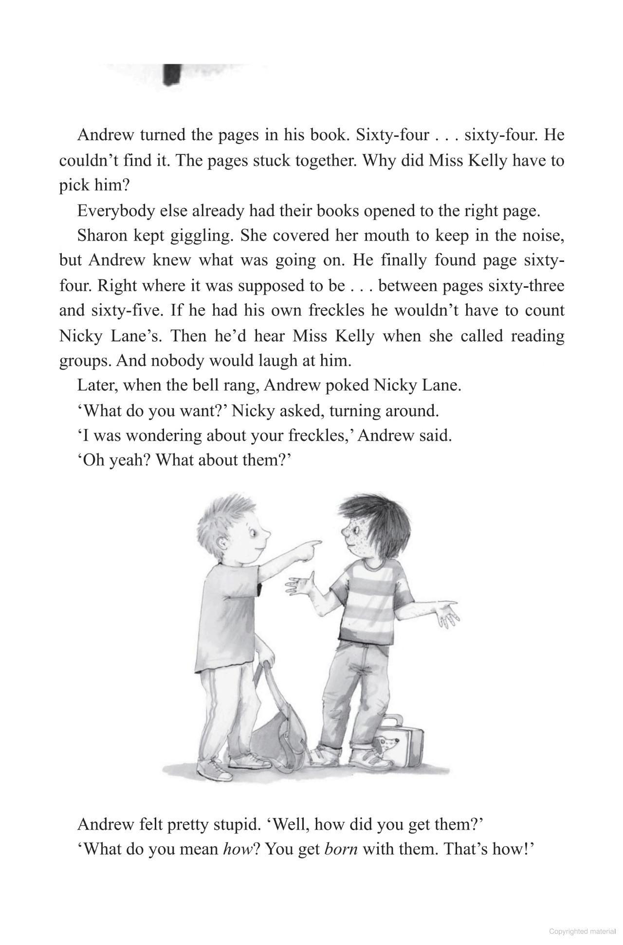 Sách ngoại văn: Freckle Juice