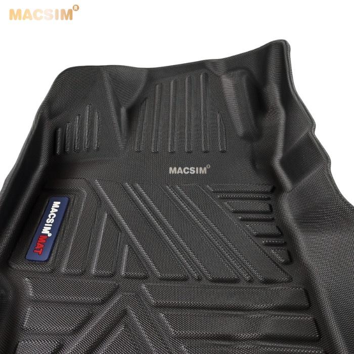 Thảm lót sàn xe ô tô Toyota vios 2008-2013 qd Nhãn hiệu Macsim chất liệu nhựa TPV cao cấp