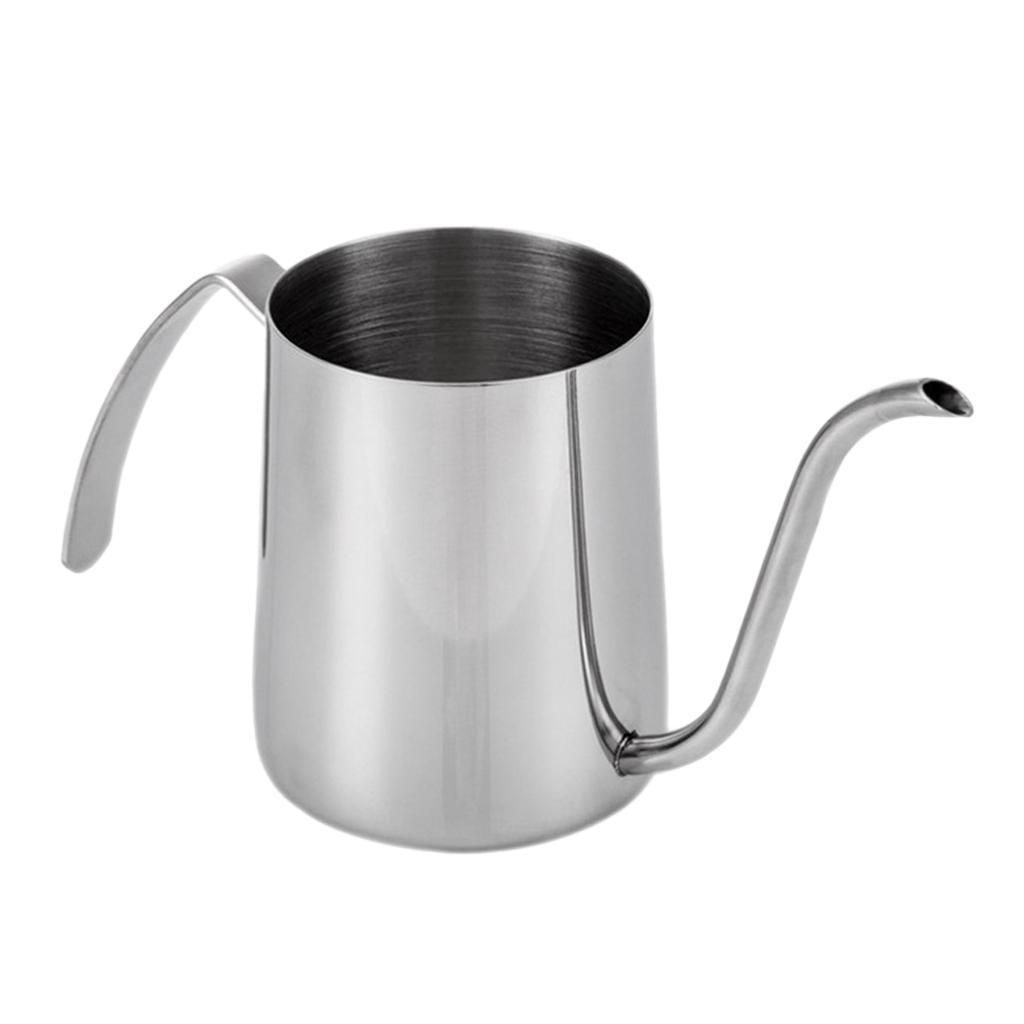 Stainless Steel Coffee Drip Pot Jug Kettle for Bar Coffee Shop 350cc
