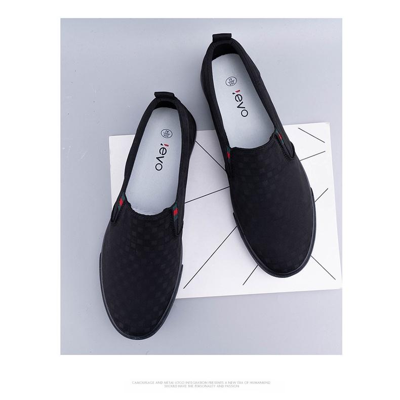 Giày lười nam - Slip on nam vải - A6070