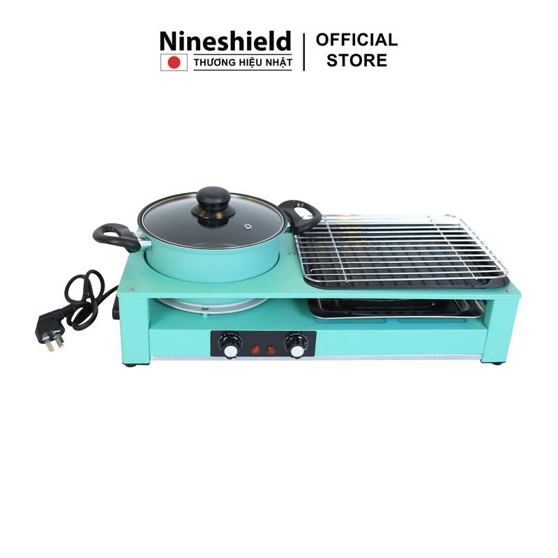 Hình ảnh Bếp Lẩu Nướng Đa Năng 2 Trong 1 Nineshield KB303 - Hàng chính hãng