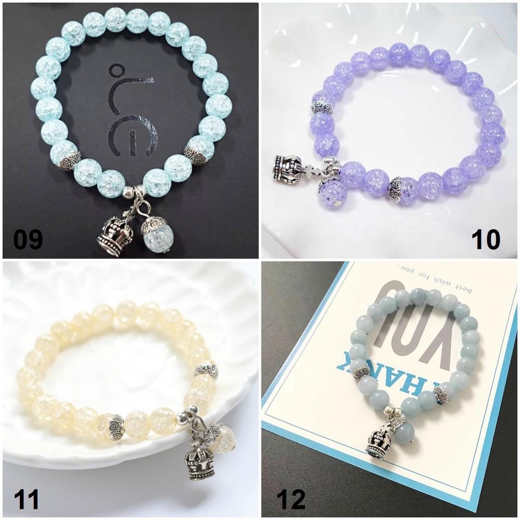 Vòng tay charm vương miện