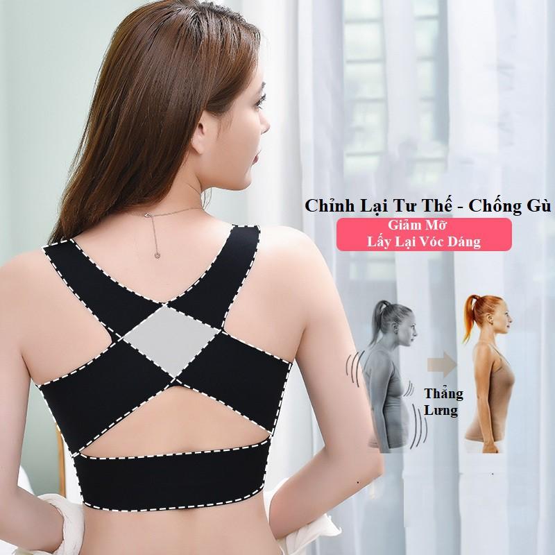 Áo Lót Đúc Su Cài Trước Ko Viền Chống Xệ, Chống Gù