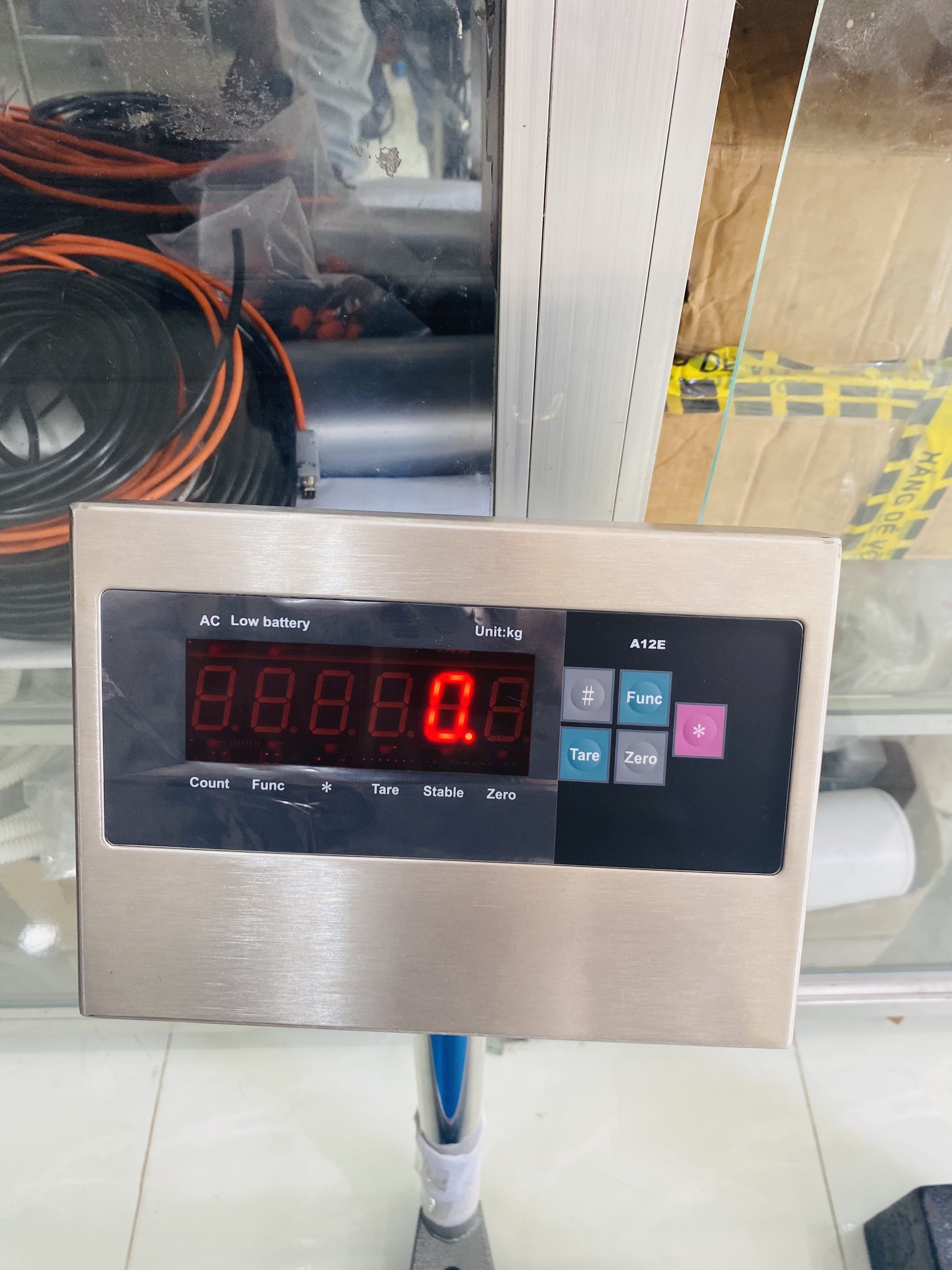 BỘ HIỂN THỊ A12ES INOX, MAX TẢI 100000KG