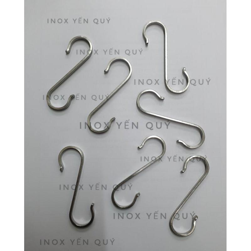 Móc treo đồ chữ S lồng ống inox phi 16 và 19 inox304