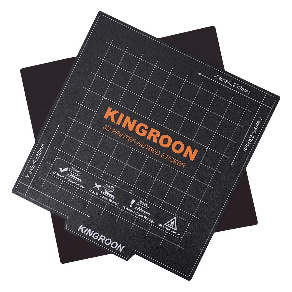 Kee Pang Tấm từ tính linh hoạt Bed Flex Bed Sticker 235*235mm 180*180mm Giường nền máy in 3D cho Ender 3 Pro 5