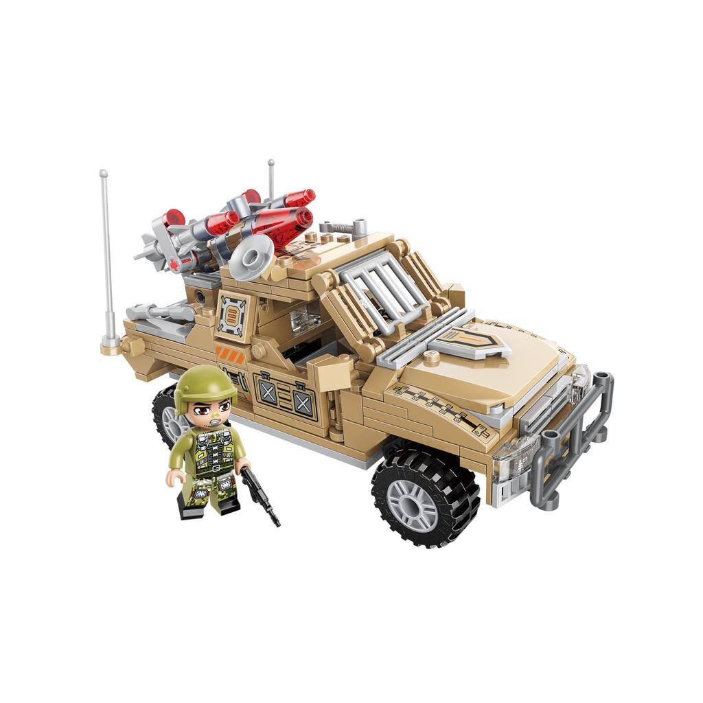 Bộ Đồ Chơi Xếp Hình Thông Minh Lego Qman 22012 -Xe bán tải cơ động nhanh