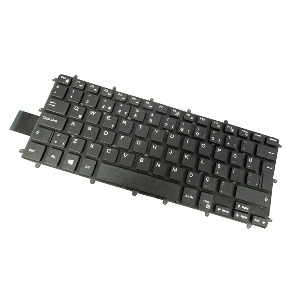 Black Turkish Keyboard For  Inspiron 5368 5378 7368 7378 7460 Laptop