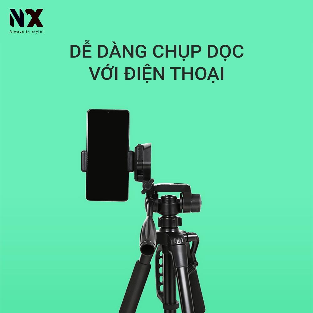 Tripod điện thoại, máy ảnh NvX 3540 chất liệu hợp kim chắc chắn