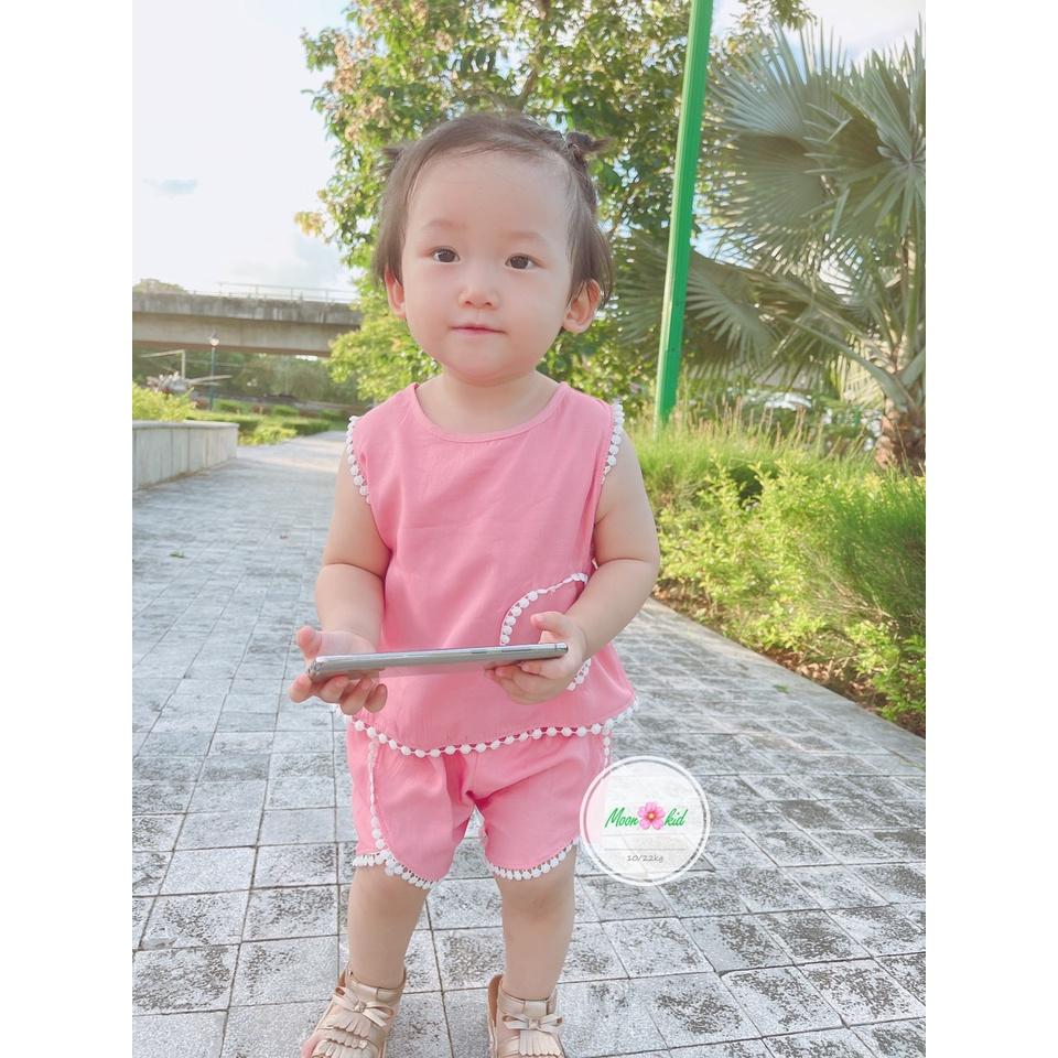 Bộ đũi lạnh bé gái