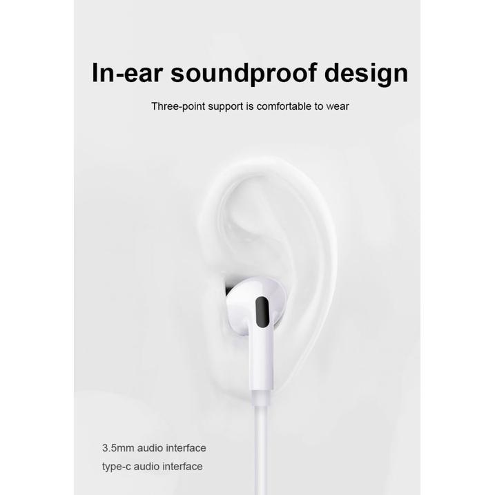 Tai Nghe Có Dây Loại C Kèm Mic Dành Cho iOS 11 Pro Max XS Max 8 7 SE