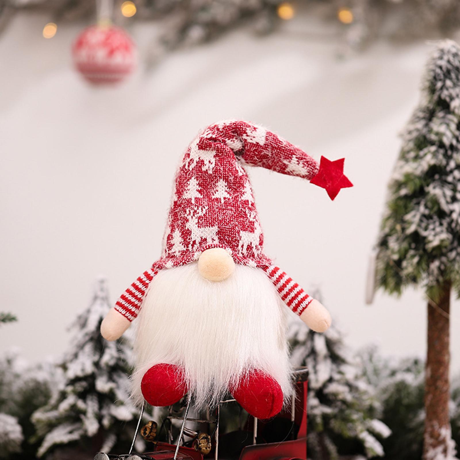 Búp Bê Thần Lùn Phát Sáng Trang Trí Nhà Cửa Dịp Giáng Sinh Noel