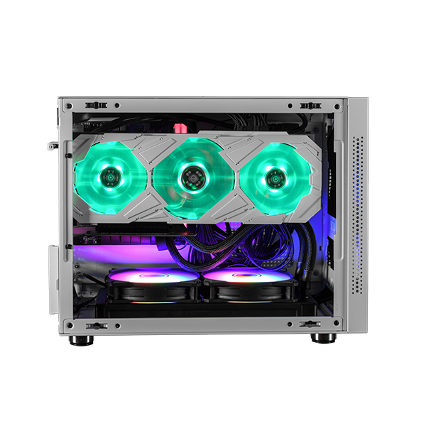 Vỏ Case Máy Tính Gaming White Revolution-03 Galax - HÀNG CHÍNH HÃNG 