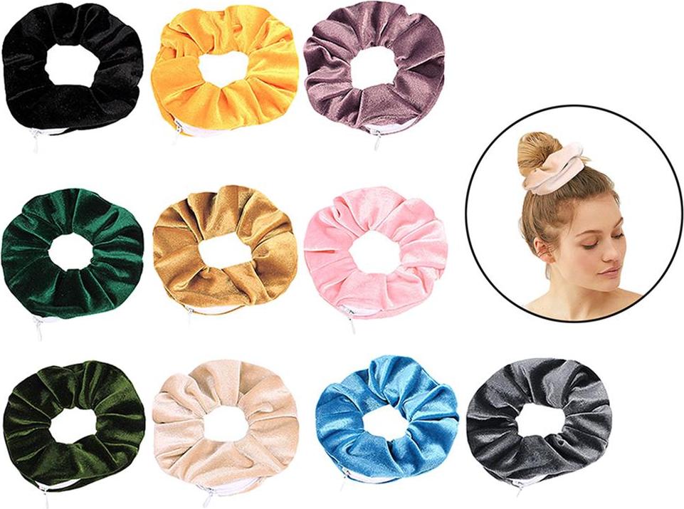 Mua 10X Velvet Hair Bands Scrunchie Ponytail Holder Soft Elastic Hairband Hair Ties tại Magideal2 Mua 10X Velvet Hair Bands Scrunchie Ponytail Holder Soft Elastic Hairband Hair Ties tại Magideal2
