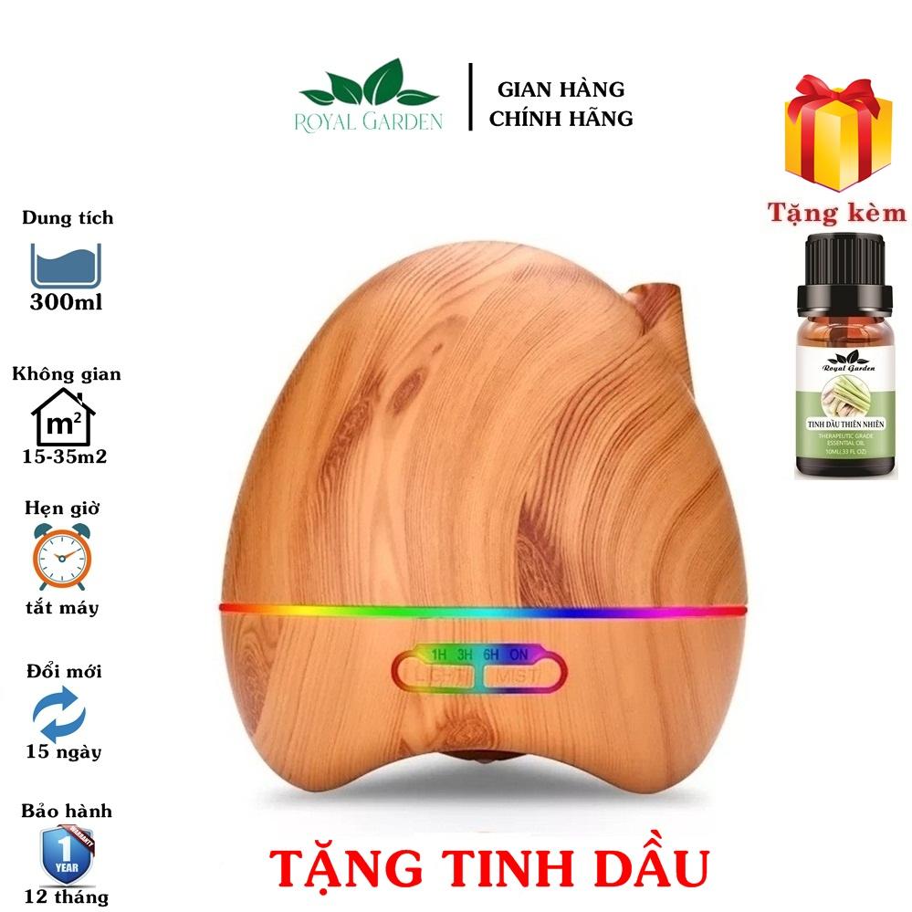 Máy Xông Tinh Dầu Đèn Xông Tinh Dầu Cây Nấm Gỗ