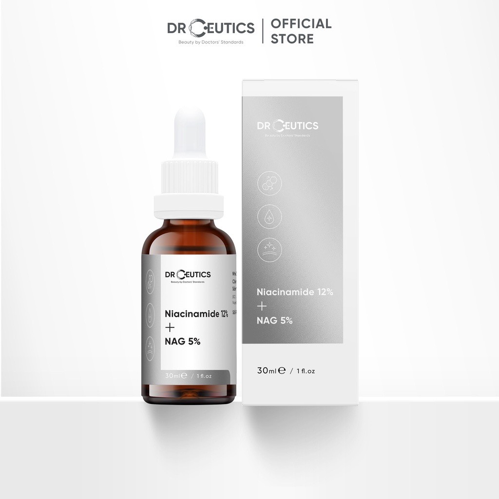 Serum Niacinamide 12% DrCeutics Giảm Thâm Sáng Da Kiềm Dầu