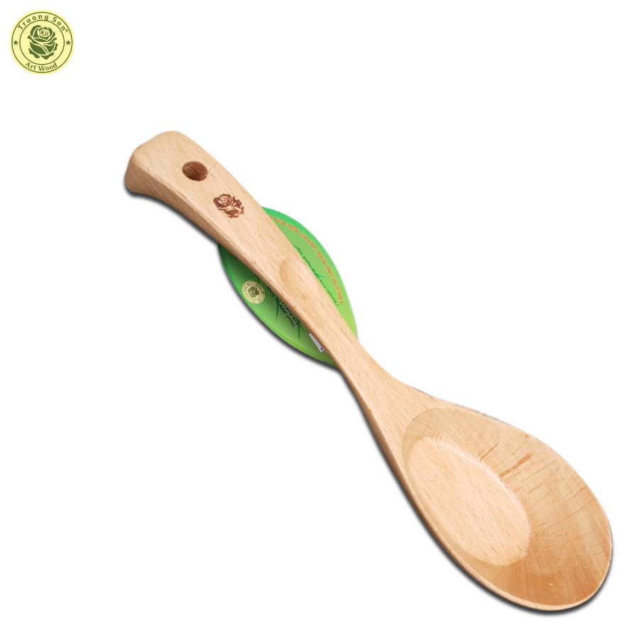 Vá Múc Canh Gỗ Beech Đáy Bằng 3 Size - Đồ Gỗ Nhà Bếp Thương Hiệu Trường Sơn - Tl28