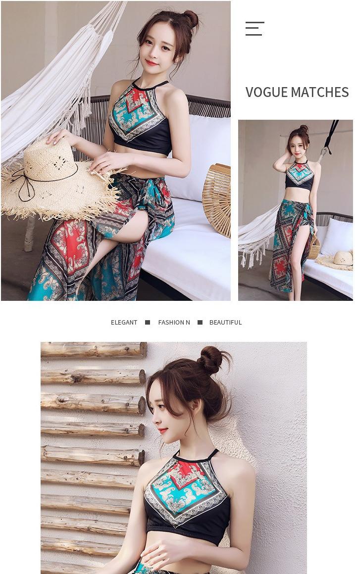 Bộ đồ bơi bikini 3 mảnh NT4394