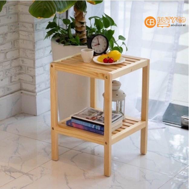 KỆ NAN GỖ ĐỂ ĐẦU GIƯỜNG