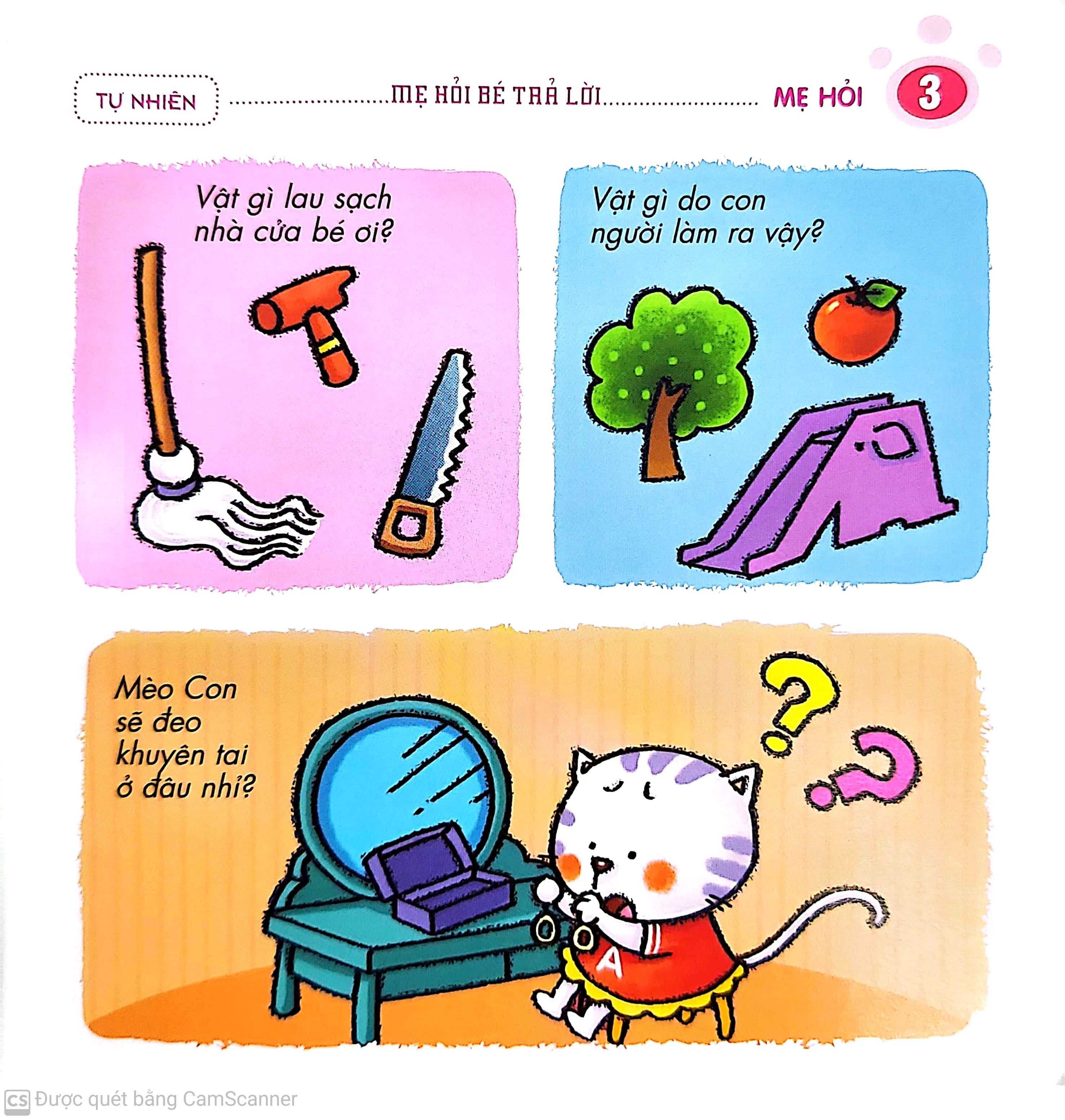 Sách Mẹ Hỏi Bé Trả Lời 3-4 Tuổi (Tái Bản)