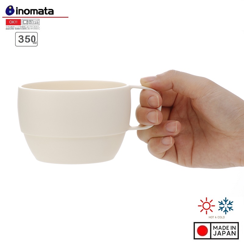 Cốc Súp Màu Đỏ Inomata - Nội Địa Nhật Bản