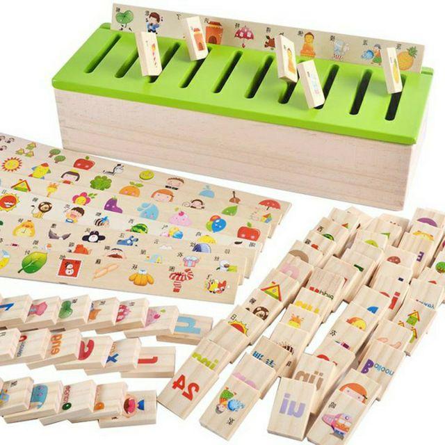 Đồ Chơi Thông Minh-Bộ Thả Hình Tư Duy Montessori Bằng Gỗ (SP001599 )