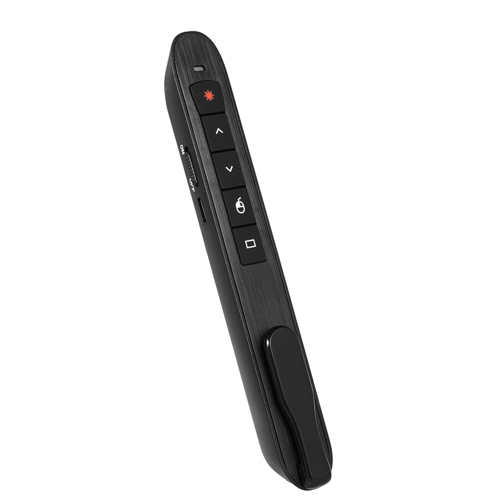 Chuột không dây 2.4GHz Flip Pen con trỏ Laser 6 Gxes/con quay hồi chuyển trình chiếu PPT