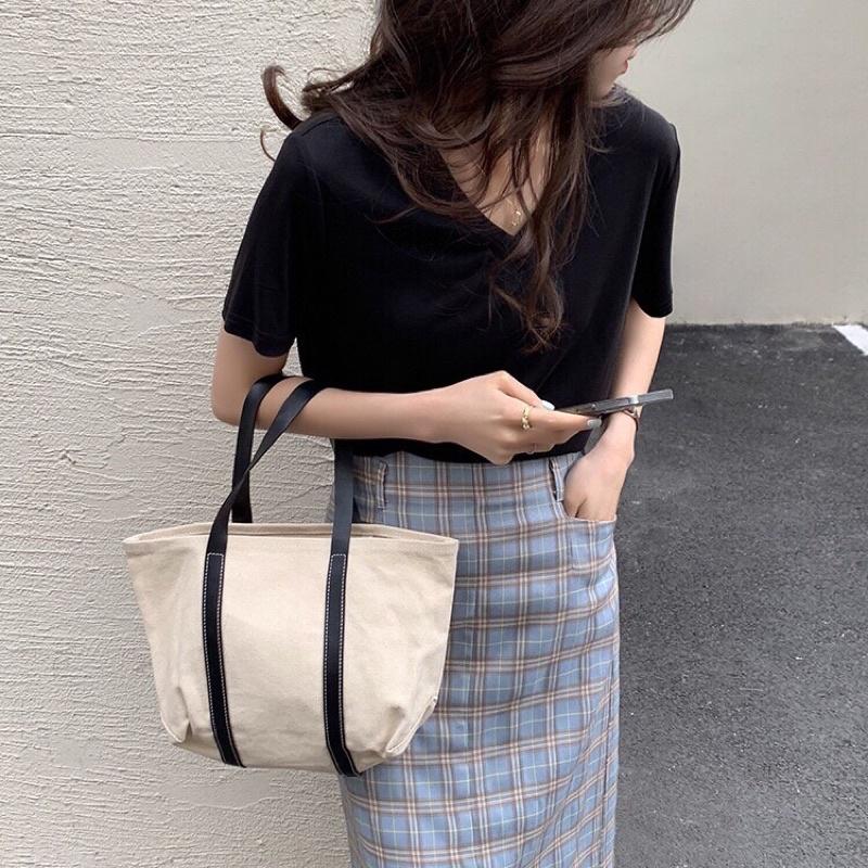 ÁO THUN BASIC CỔ CHỮ V - 5 MÀU