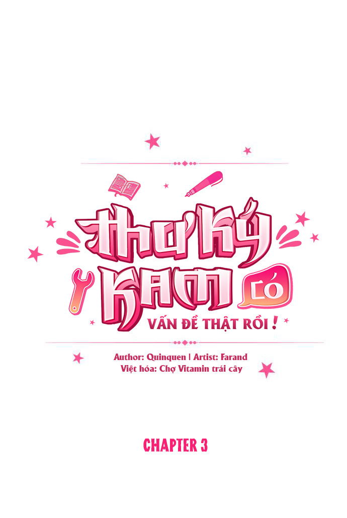 thư ký kam có vấn đề thật rồi! chapter 3 14