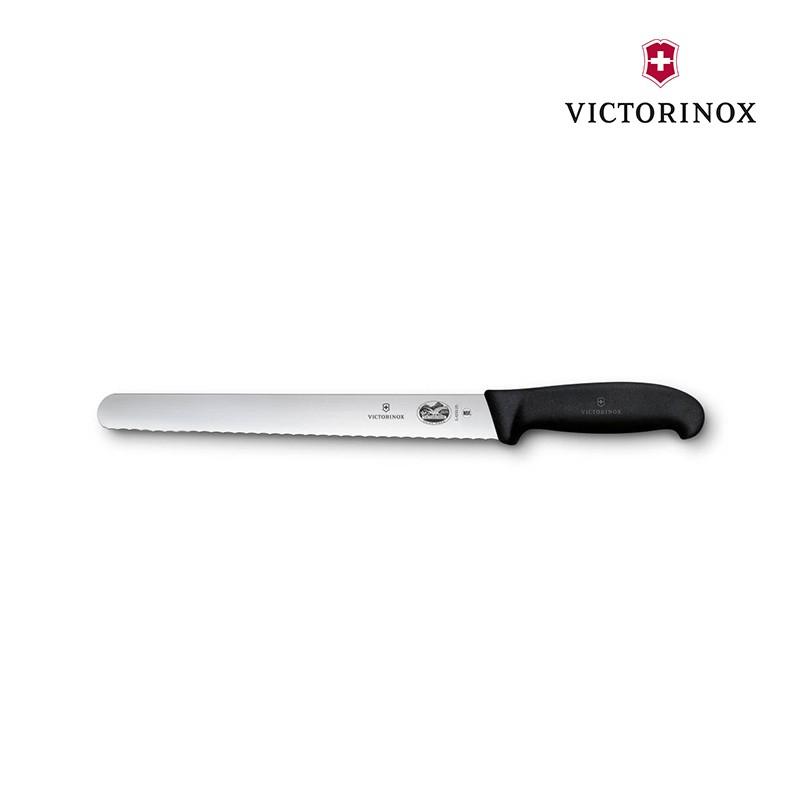 Dao Victorinox Victorinox 5.4233.25 cán đen, lưỡi răng cưa 25cm