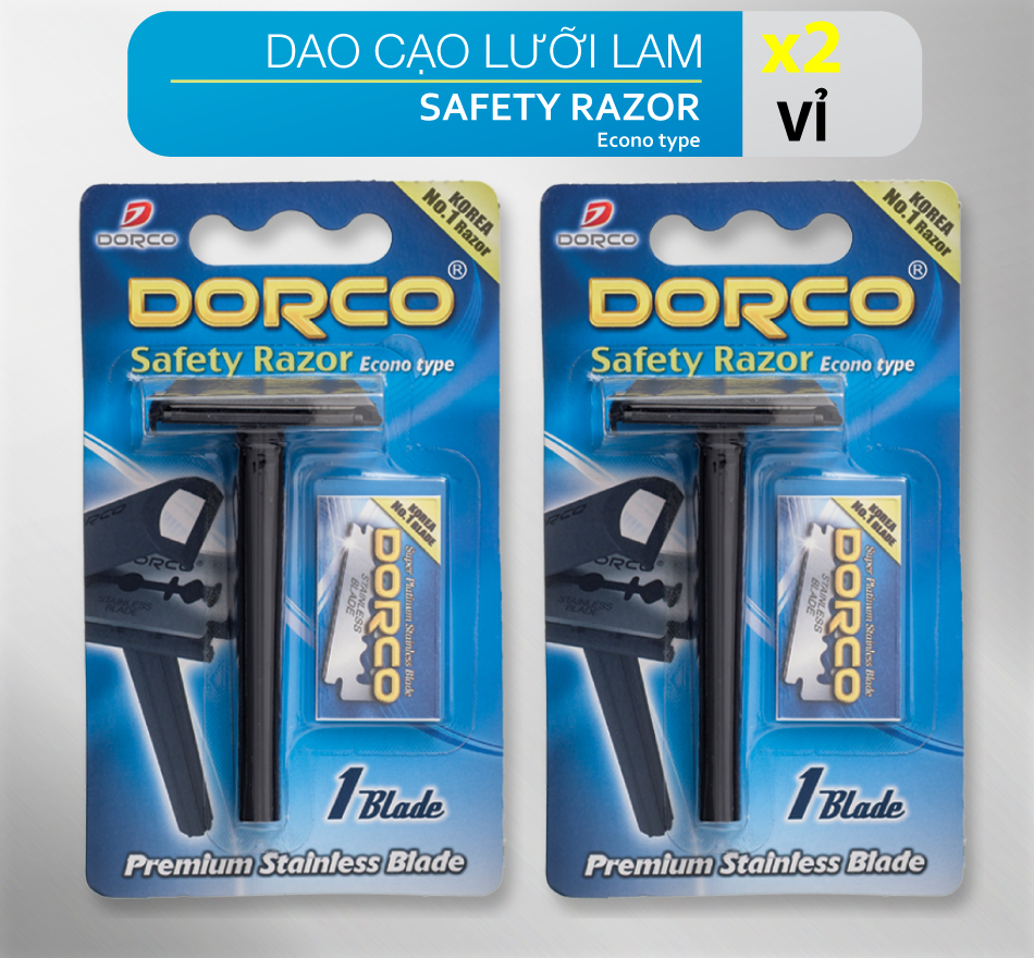 Dao cạo râu lưỡi lam cao cấp DORCO SGA 1000