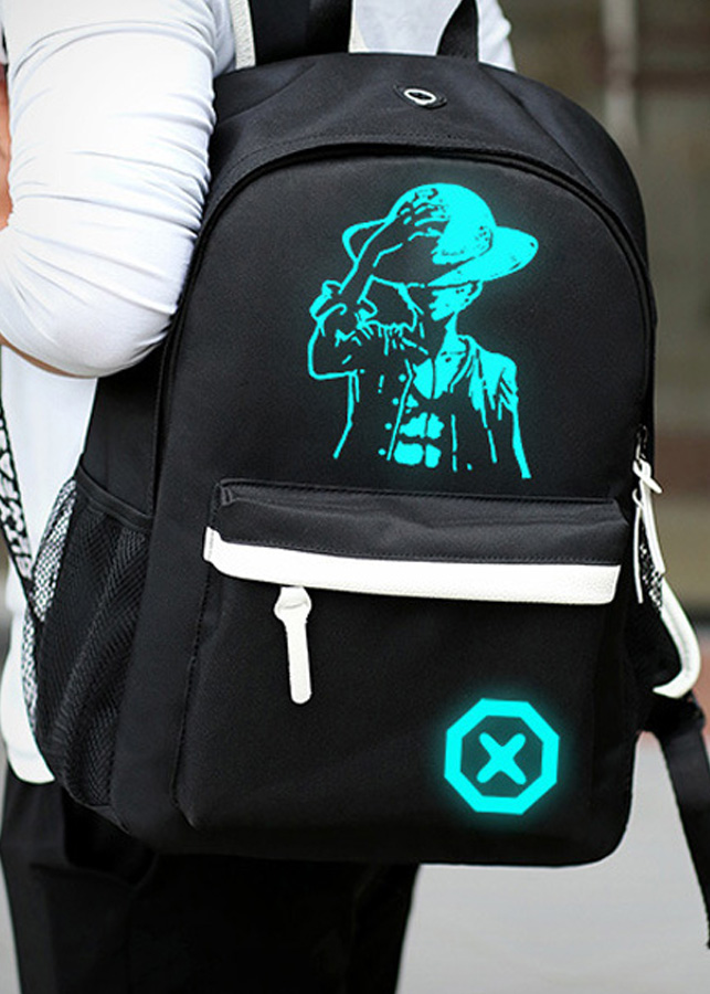 Bộ Balo Phát Sáng Hình Luffy