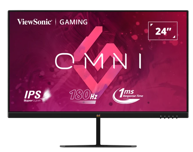 Màn Hình Gaming ViewSonic VX2479-HD-PRO 24&quot; FHD IPS 180Hz 1ms (HDMI, DP) - Hàng chính hãng
