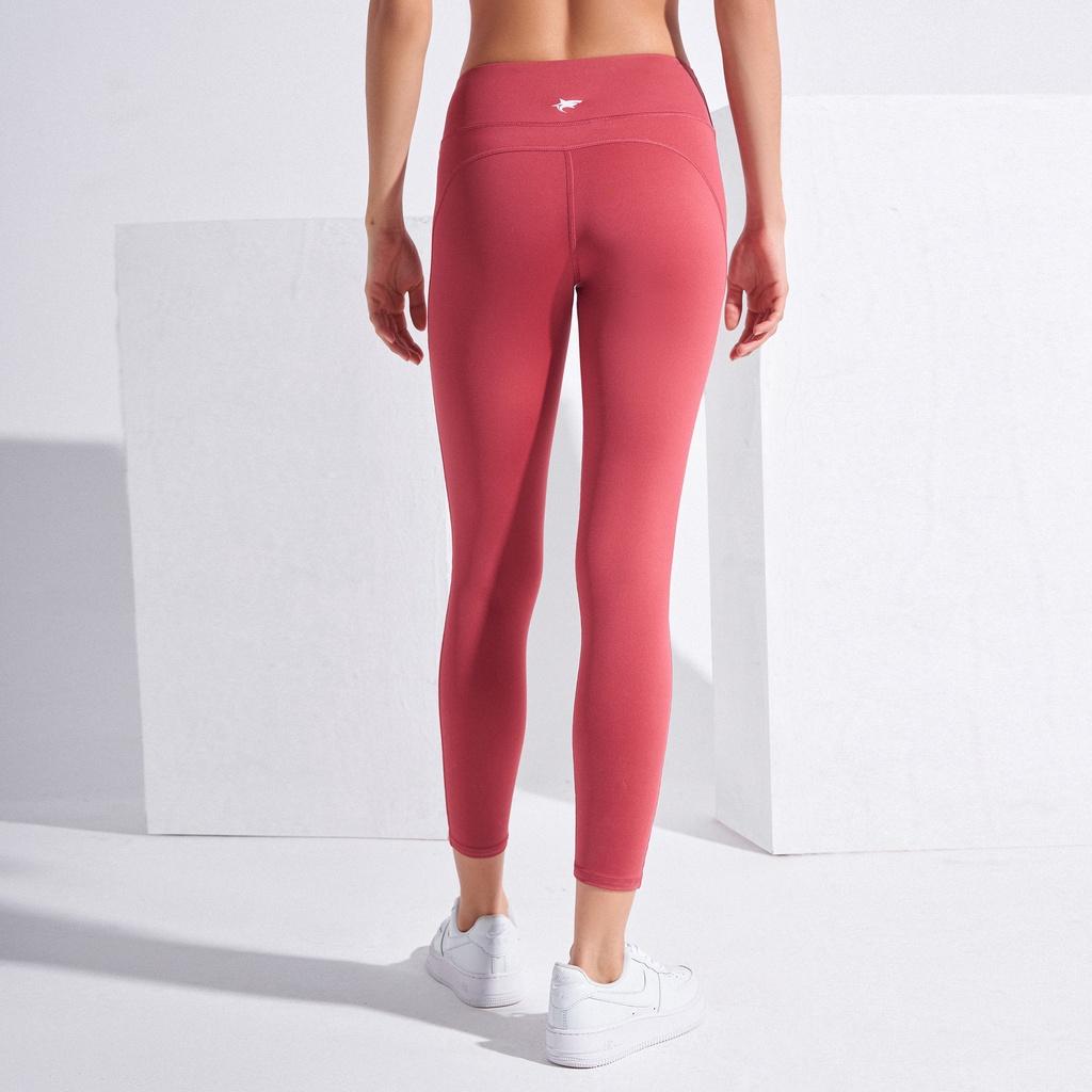 Quần tập gym yoga legging nữ cạp cao WLF651 Eco-friend, nâng mông tôn dáng, vải thấm hút khô thoáng