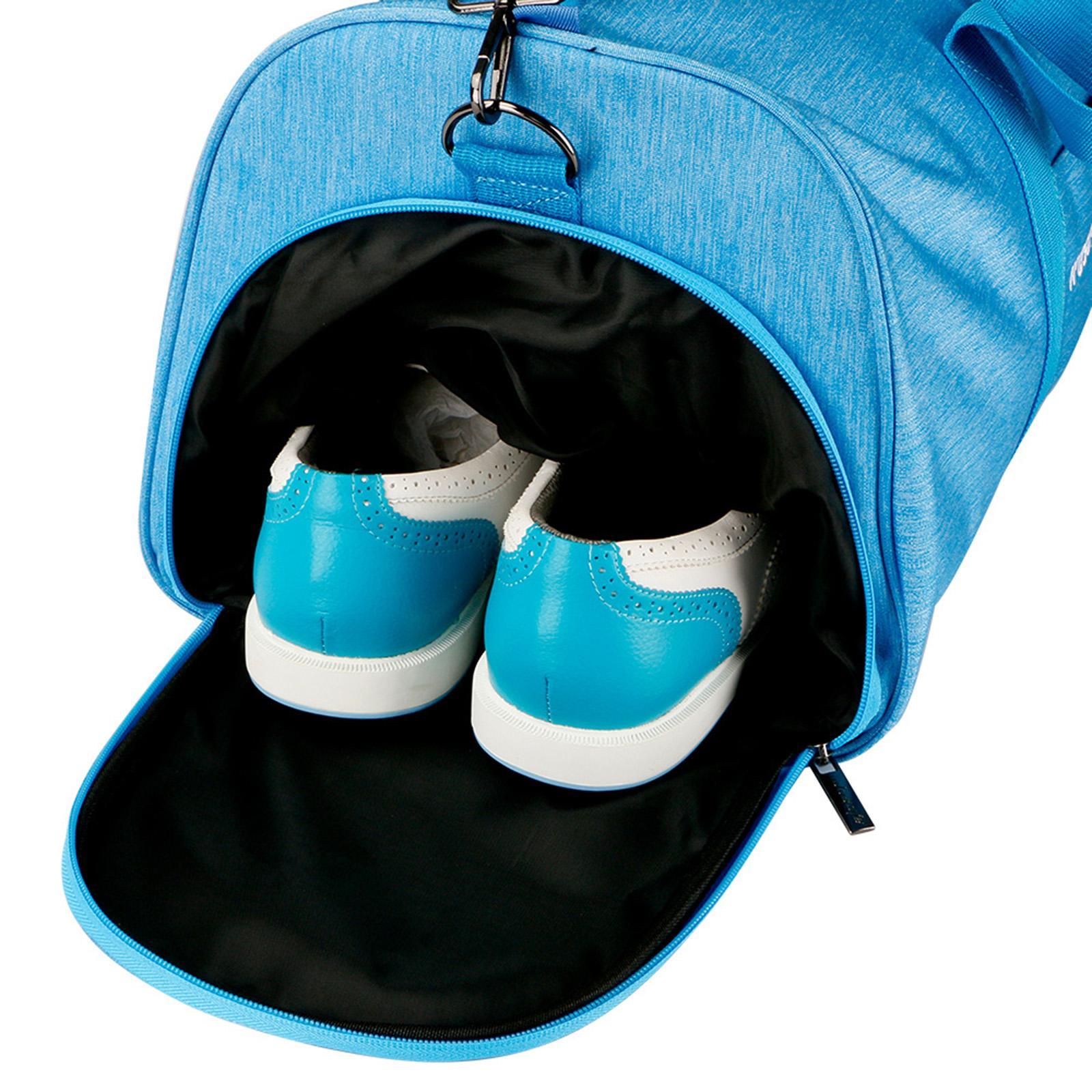 Gym Sport Bag Nylon Travel Duffel Bag for Tennis Outdoor Activities Exercise