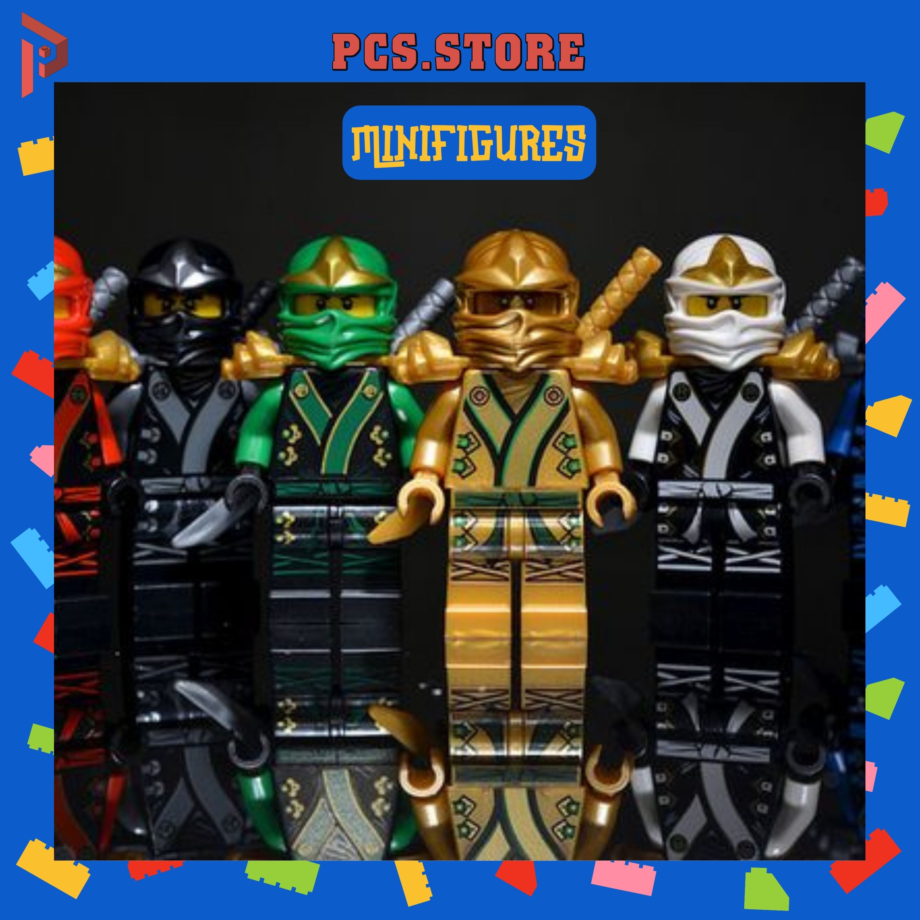 Đồ Chơi Lắp Ráp Minifigures Nhân Vật Bí Ẩn Ninjago - PCS STORE