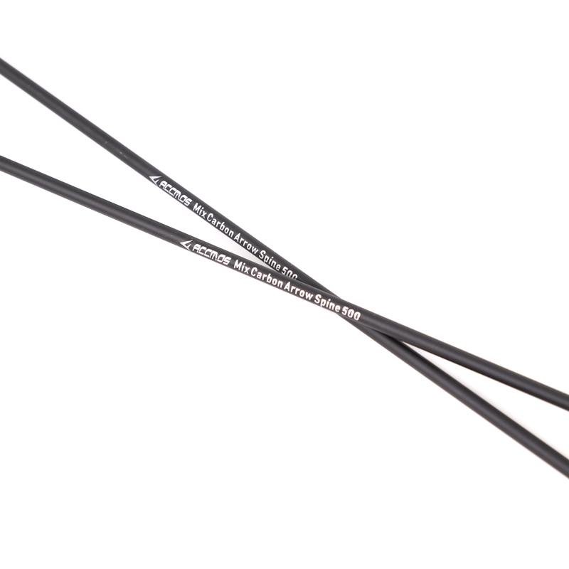 12pc Trục mũi tên carbon OD 7,8mm cột sống 500 Màu săn bắn phụ kiện bắn cung: 12 %