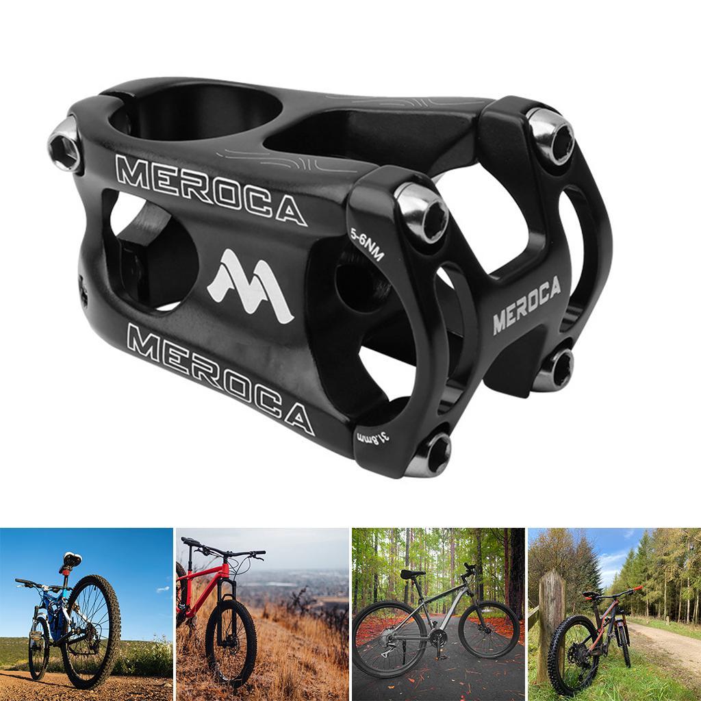 Mountain Bike Stem,31.8mm 50mm Stem Aluminum Short Handlebar Stem Riser -Light ,Road Bike, Bike, Cycling Handlebar