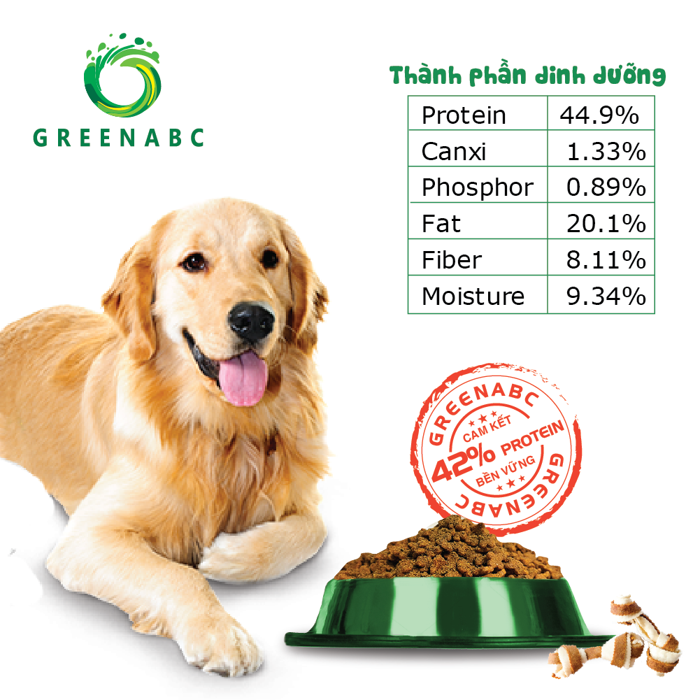 Thức ăn cho Chó 200g - Bổ sung dinh dưỡng Protein - Canxi - Lipid
