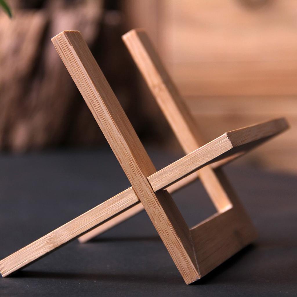 Wooden Display Easels Tea Cake Display Stands Picture Frame Stand Holder