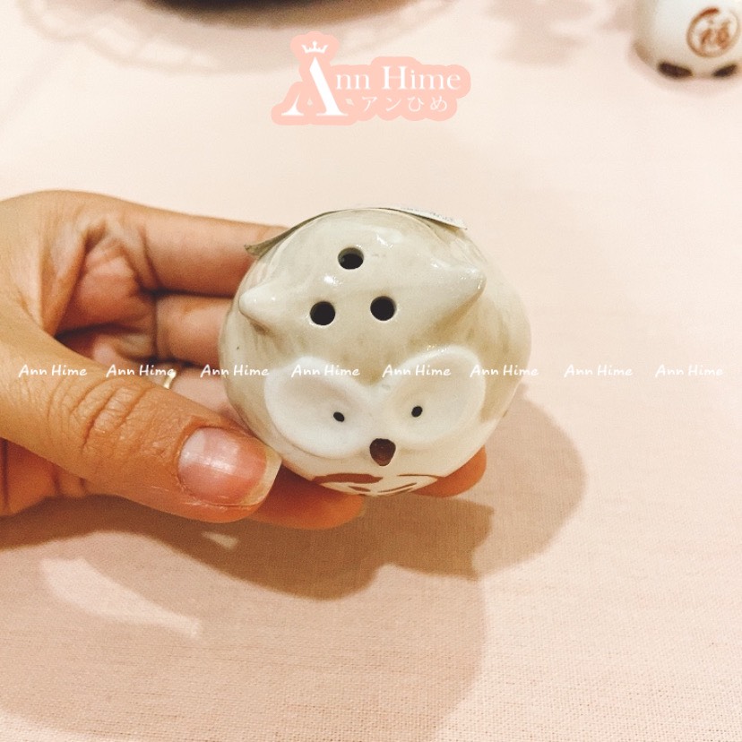 Lọ Đựng Gia Vị Muối Tiêu & Đựng Tăm Bằng Sứ Nhập Khẩu Nhật Bản
