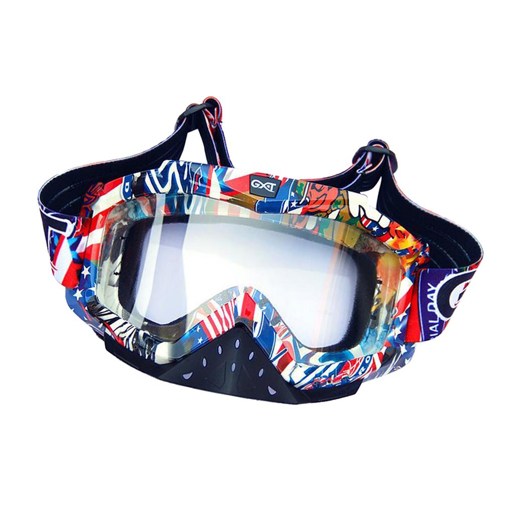 Motorcycle Windproof Anti-Fog Goggles Skiing Snowboard Glasses