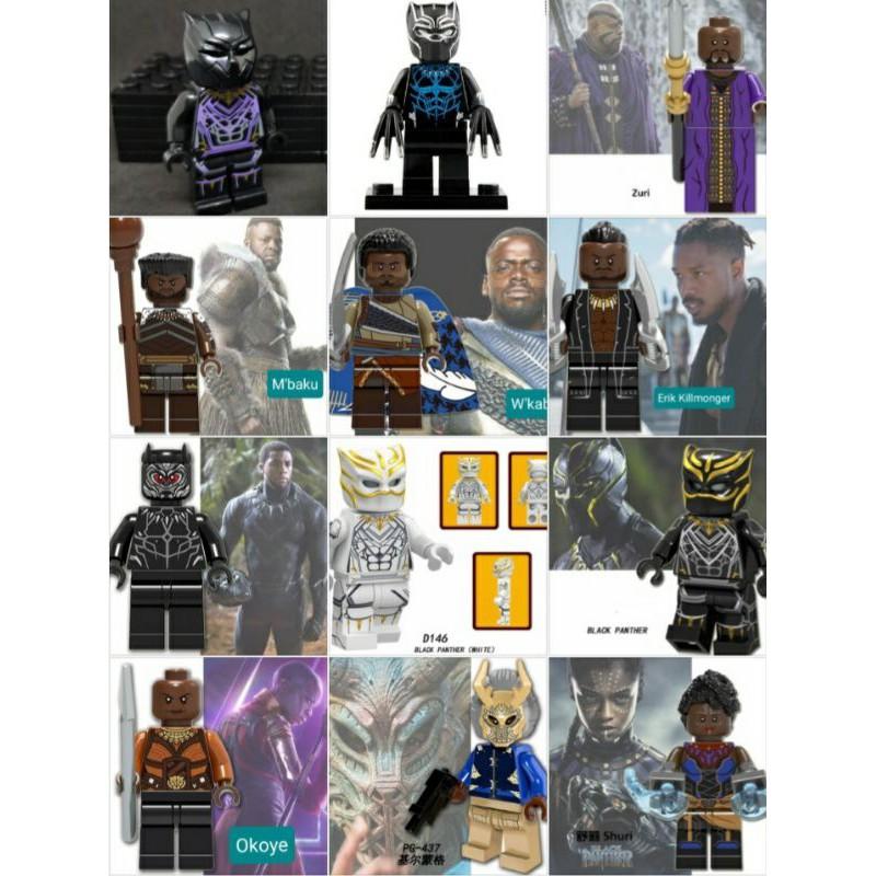 HCMMô hình chiến binh Báo Đen  Black Panther trong phim Avenger của  Marvel  Có đế trưng bày  Lazadavn