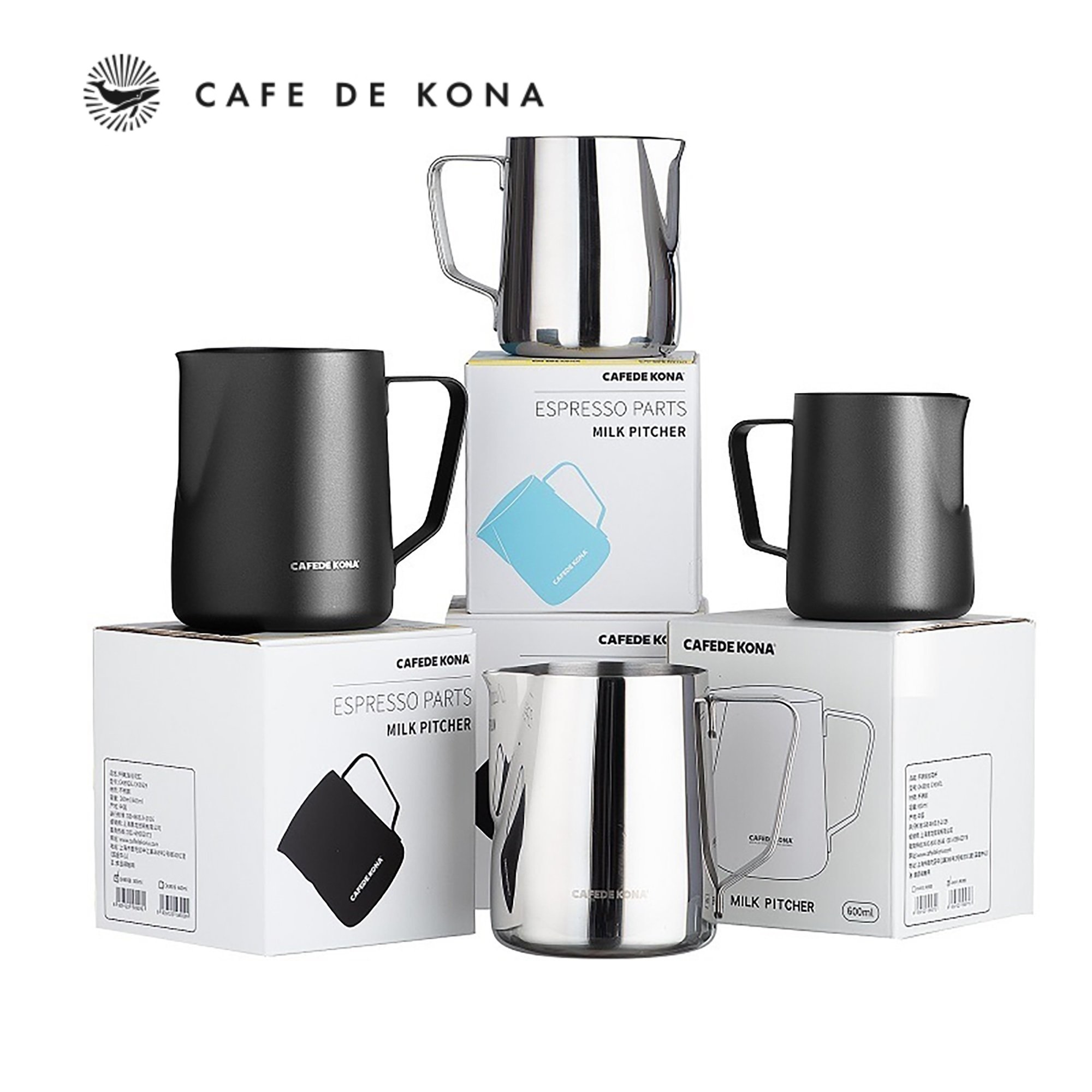 Ca đánh sữa cappuccino latte CAFE DE KONA