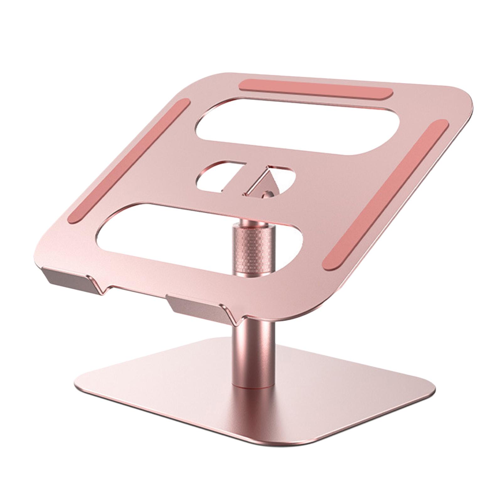 Adjustable Laptop Stand Bracket Tablet Holder with Slide-Proof Silicone Pad for Home Office Desktop