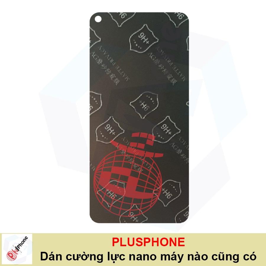 Dán chống nhìn trộm  dành cho OPPO Reno7 SE 5G  - Dán cường lực dẻo nano 9H+