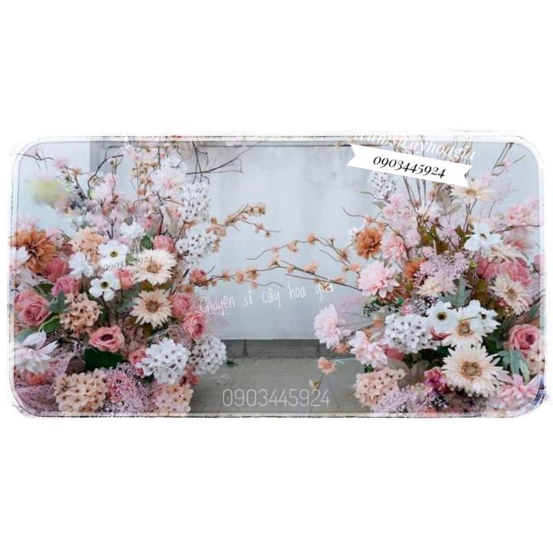 Cành Tú Cầu trang trí sự kiện cao 90cm- Hoa giả