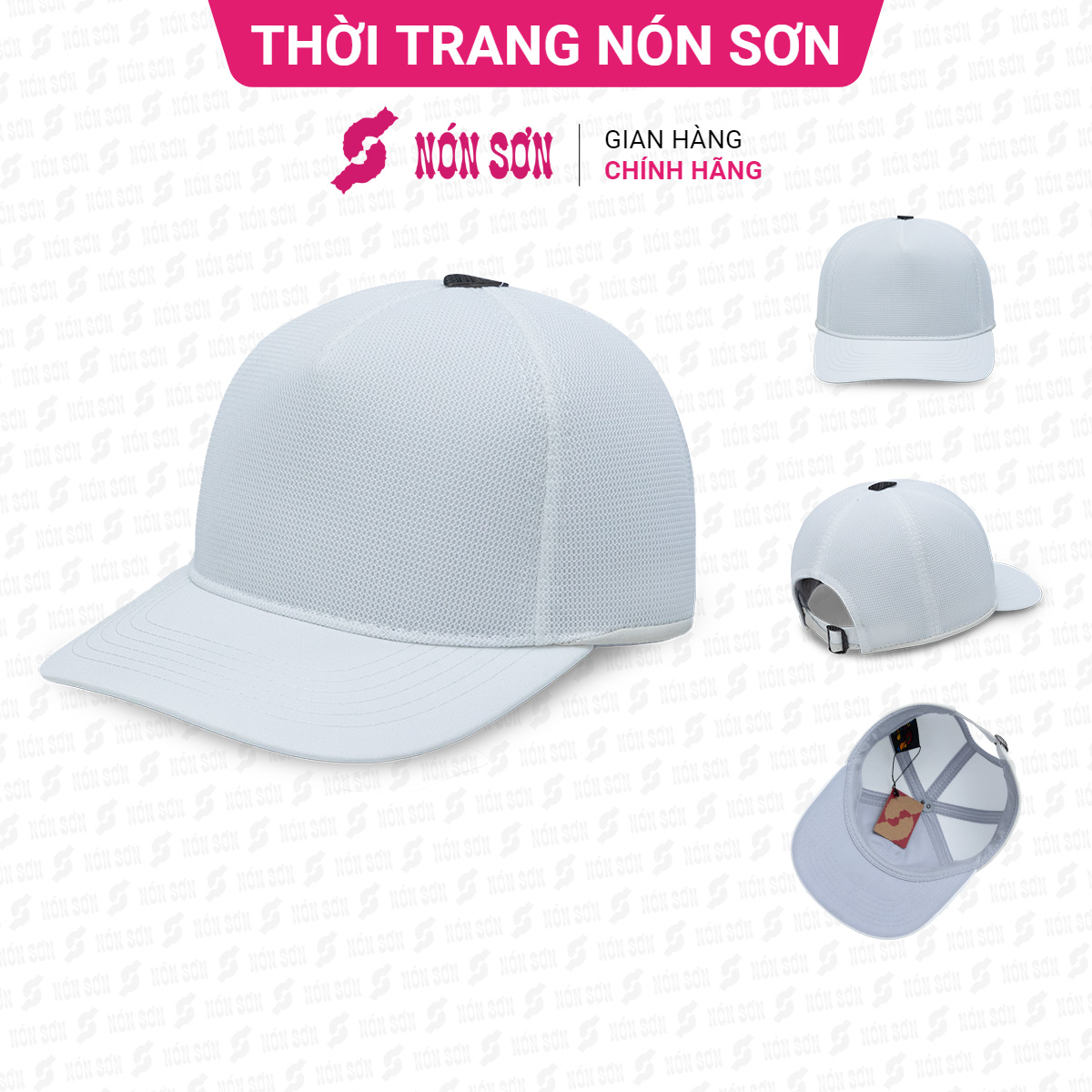 Mũ kết lưỡi trai nam nữ thời trang NÓN SƠN MC249F-TR2