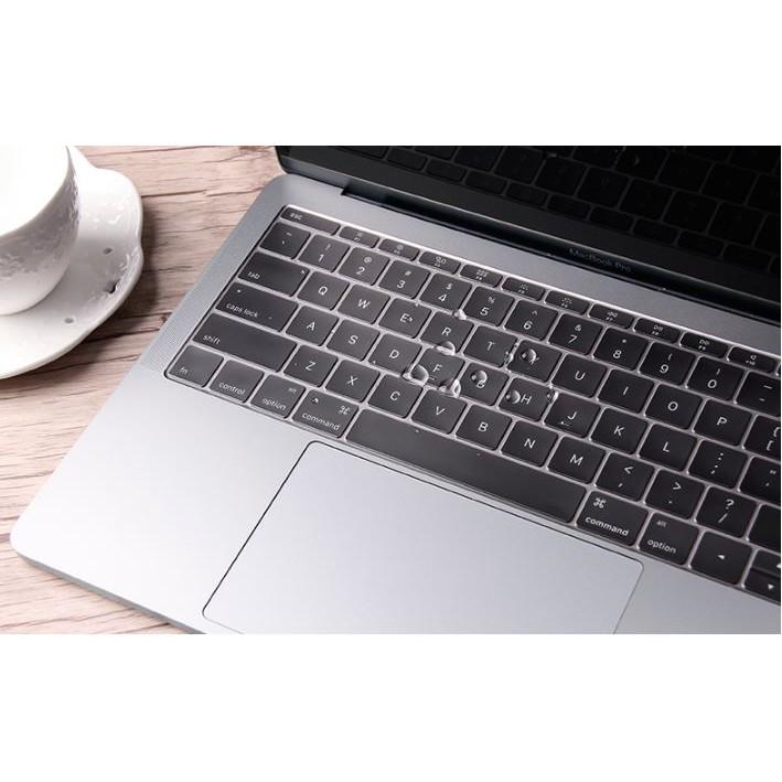 Phủ Phím JRC cho Macbook Màu Trong Suốt-SIÊU MỎNG, ÔM KHÍT BÀN PHÍM-Chống nước, chống bụi bẩn - Hàng Chính Hãng